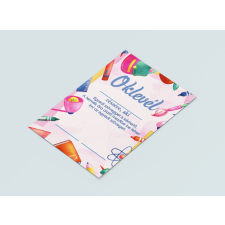  Iskolás oklevél ajándéktárgy