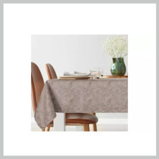 Isla banánlevél mintás jacquard asztalterítő Sötét bézs 140x180 cm HS440382 lakástextília
