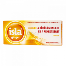 Isla Ginger szopogató tabletta 30 db gyógyhatású készítmény