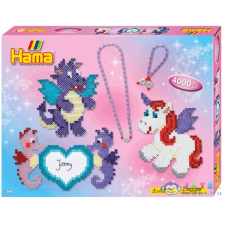 ismeretlen Ajándékdoboz - Unikornis (Hama Midi Gyöngy) (HAMA 3148) kreatív és készségfejlesztő