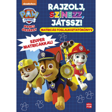 ismeretlen - Mancs Őrjárat. Rajzolj, színezz, játssz! Matricás foglalkoztatókönyv Szuper matricákkal! egyéb könyv