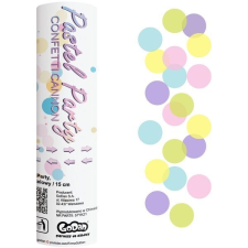 ismeretlen Pasztel színű party konfetti ágyú - 15 cm konfetti