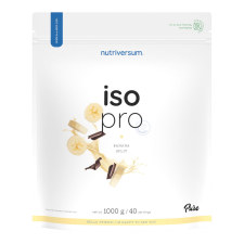  ISO PRO - 1000 g - banán split - Nutriversum vitamin és táplálékkiegészítő