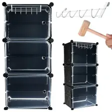Iso Trade Shoe rack - 6 shelves bútor