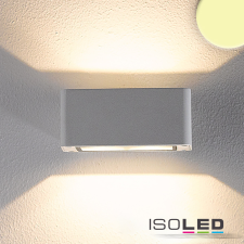ISOLED LED fali lámpa, Up&amp;Down, 4x3W CREE, IP54, fehér, meleg fehér kültéri világítás