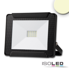 ISOLED LED fényveto 10 W, meleg fehér, fekete, IP65 kültéri világítás
