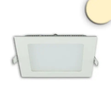 ISOLED LED panel, 15W, szögletes, káprázás mentes, fehér, melegfehér, dimmelhető világítás