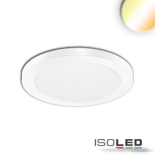 ISOLED LED süllyesztett/felületre szerelt lámpa Slim Flex, 6 W, ColorSwitch 3000K|3500k|4000K, fehér világítás