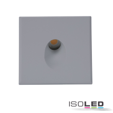 ISOLED Sys-Wall68 lámpához fedél, alumínium, szögletes 1, ezüst szürke kültéri világítás