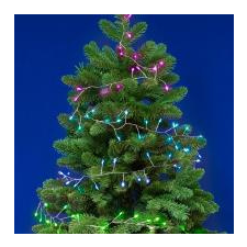  iSparkle microLED-es cluster fényfüzér, SMART, RGB, 120 LED, IP44 (LEDS120V-C) karácsonyfa izzósor