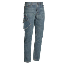 Issaline multi sokzsebes stretch farmernadrág (3XL) munkaruha