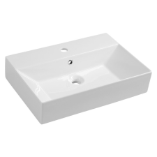 Isvea AQUALINE SISTEMA kerámiamosdó, pultra vagy falra szerelhető, 60x42cm fürdőkellék