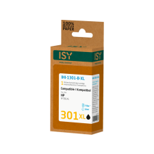 Isy HP No. 301Xl utángyártott tintapatron, fekete (Ihi1301Bxl) nyomtatópatron & toner