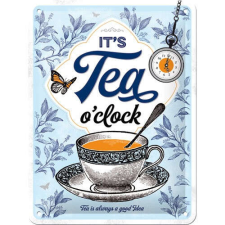  It&amp;#039;s Tea O&amp;#039;Clock - Fémtábla dekoráció