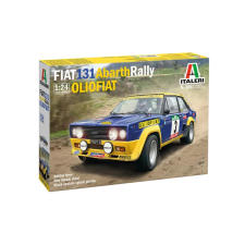 Italeri 1/24 Fiat 131 Abarth Rally versenyautó modell makett