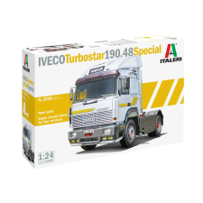 Italeri 1/24 Iveco Turbostar 190.48 Special kamion modell makett