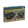 Italeri : 250 gal.s tank trailer m101 cargo utánfutó makett, 1:35