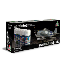 Italeri Acrylic szett: WWII U.S. NAVY AIRCRAFT (439AP) festék akrilfesték