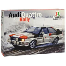 Italeri : Audi Quattro Rally autó makett, 1:24 (3642s) (3642s) makett