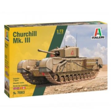 Italeri : Churchill Mk. III tank makett, 1:72 (7083s) (7083s) makett