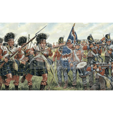 Italeri English and Scottish infantry 1:72 figura makett 6058IT makett