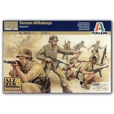 Italeri : ii. világháborús afrika korps német csapat, 1:72 makett