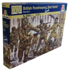 Italeri : II. világháborús brit ejtőernyősök, 1:72 (6034s) (6034s) makett