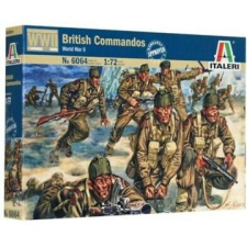Italeri : II. világháborús brit kommandósok, 1:72 (6064s) (6064s) makett