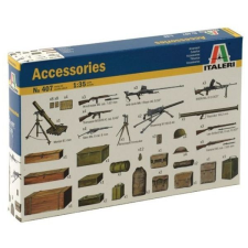 Italeri : Katonai kiegészítő szett, 1:35 makett