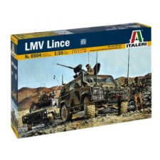 Italeri : lmv lince 4wd taktikai jármű makett, 1:35 makett