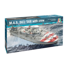 Italeri M.A.S. 563/568 with crew 1:35 hajó makett 5626IT makett
