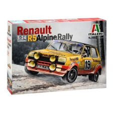 Italeri : Renault R5 Alpine rali versenyautó makett, 1:24 makett