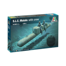  Italeri S.L.C. Maiale with crew  1:35 makett tengeralattjáró (5621s) makett