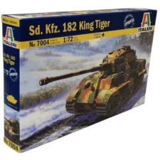 Italeri : sd. kfz. 182 király tigris tank makett, 1:72 makett