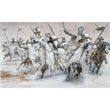 Italeri Teutonic Knights 1:72 figura makett 6019IT makett