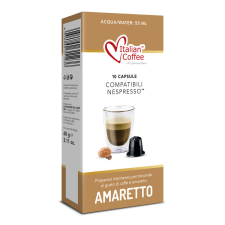 Italian Coffee Amaretto - Nespresso kompatibilis kapszula (10 db) kávé