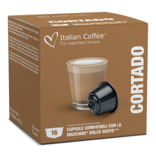 Italian Coffee Cortado – Dolce Gusto Kompatibilis Kapszula (16 db) kávé