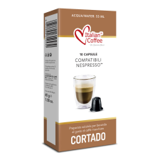 Italian Coffee Cortado - Nespresso kompatibilis kapszula (10 db) kávé