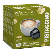 Italian Coffee Pisztácia – Dolce Gusto Kompatibilis Kapszula (16 db) kávé