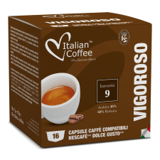 Italian Coffee Vigoroso – Dolce Gusto Kompatibilis Kapszula (16 db) kávé