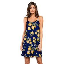 italian-fashion Lemon női hálóing, sötétkék S hálóing, pizsama