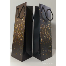  Italos dísztasak 11*9*35cm Arany Csillag ajándéktasak