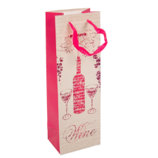  Italtasak boros pink 12x36cm dekorációs kellék