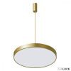 ITALUX Arany 1 ágú függeszték, LED, 60W, 3000K melegfehér, 3600 lm, 60 cm átmérővel, Orbital, IT-5361-860RP-GD-3