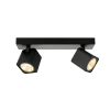 ITALUX Aveiro  fekete LED mennyezeti spotlámpa (IT-SPL-31981-2B-BK) LED 3 izzós IP20