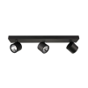 ITALUX Boniva  fekete LED mennyezeti spotlámpa (IT-SPL-2854-3B-BL) LED 3 izzós IP20