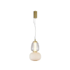  Italux Eris PND-98374-18W-GD Függőlámpa 1x18W/LED 3000K 2235lm IP20