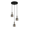 ITALUX Függeszték Ezüst Santia ITALUX-PND-65342-3A-SC-SG
