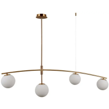 ITALUX glamour modern függeszték senai  fehér mézédes itxpnd-31322-4-hb világítás