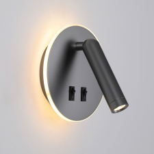 ITALUX modern fali lámpa furla szürke itxwl-53742-1-gr világítás